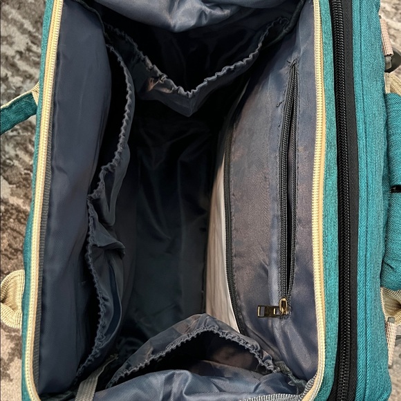 Debug Baby Diaper Backpack Teal - Picture 8 of 10